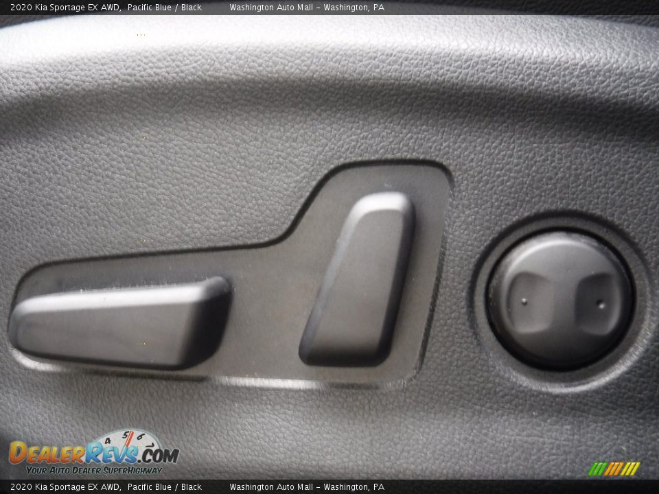 2020 Kia Sportage EX AWD Pacific Blue / Black Photo #17
