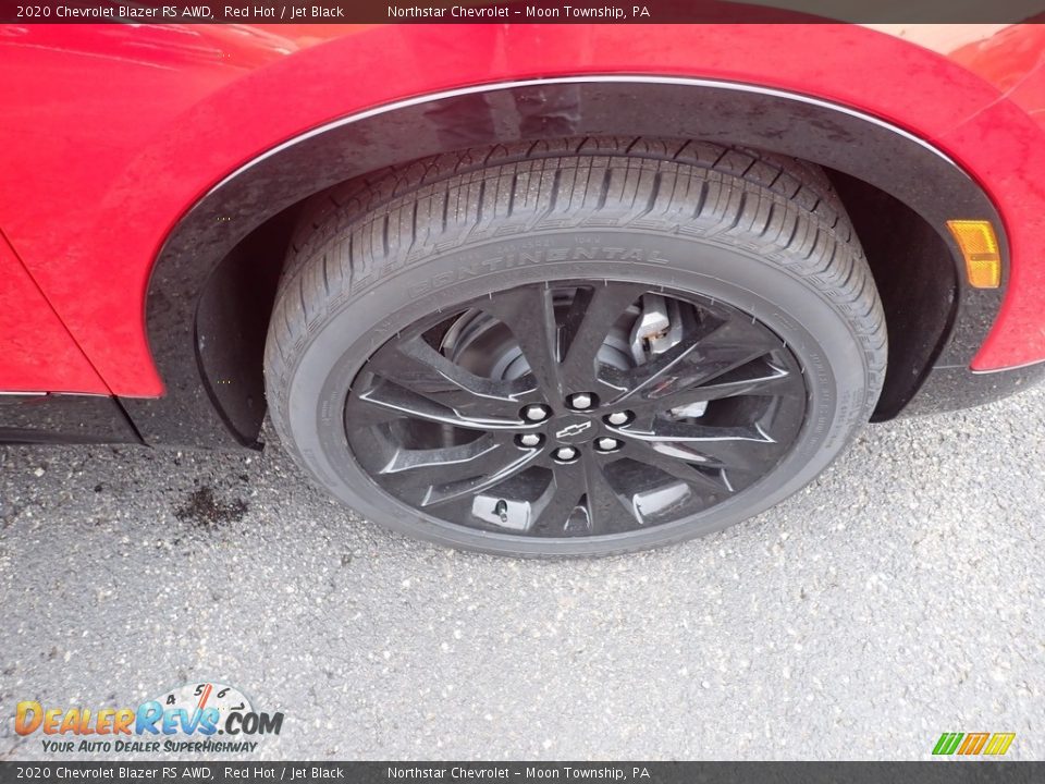 2020 Chevrolet Blazer RS AWD Red Hot / Jet Black Photo #9