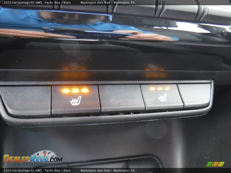 2020 Kia Sportage EX AWD Pacific Blue / Black Photo #20