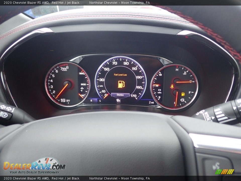 2020 Chevrolet Blazer RS AWD Red Hot / Jet Black Photo #21