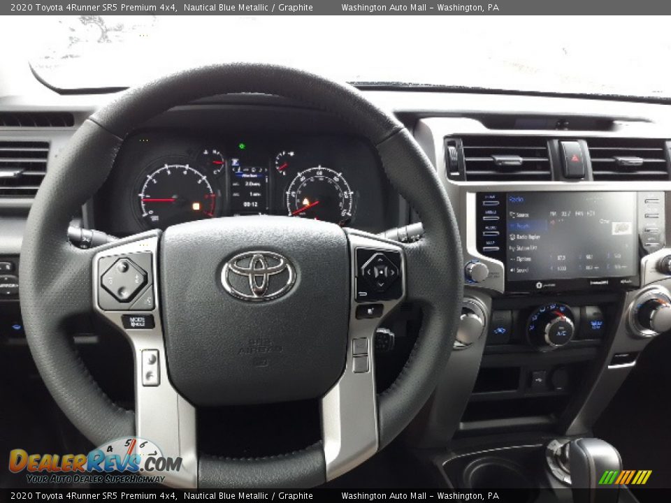 2020 Toyota 4Runner SR5 Premium 4x4 Nautical Blue Metallic / Graphite Photo #3