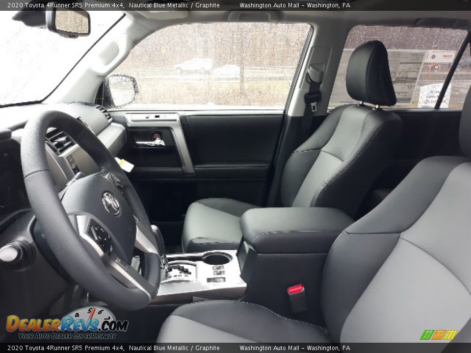 2020 Toyota 4Runner SR5 Premium 4x4 Nautical Blue Metallic / Graphite Photo #4