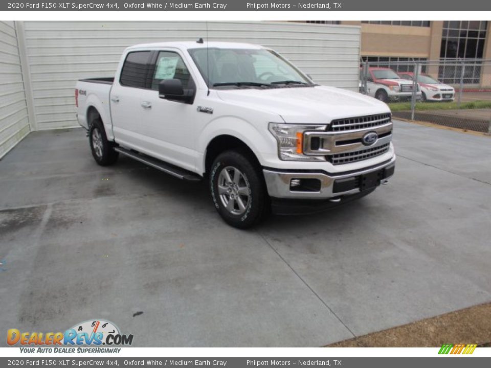 2020 Ford F150 XLT SuperCrew 4x4 Oxford White / Medium Earth Gray Photo #2