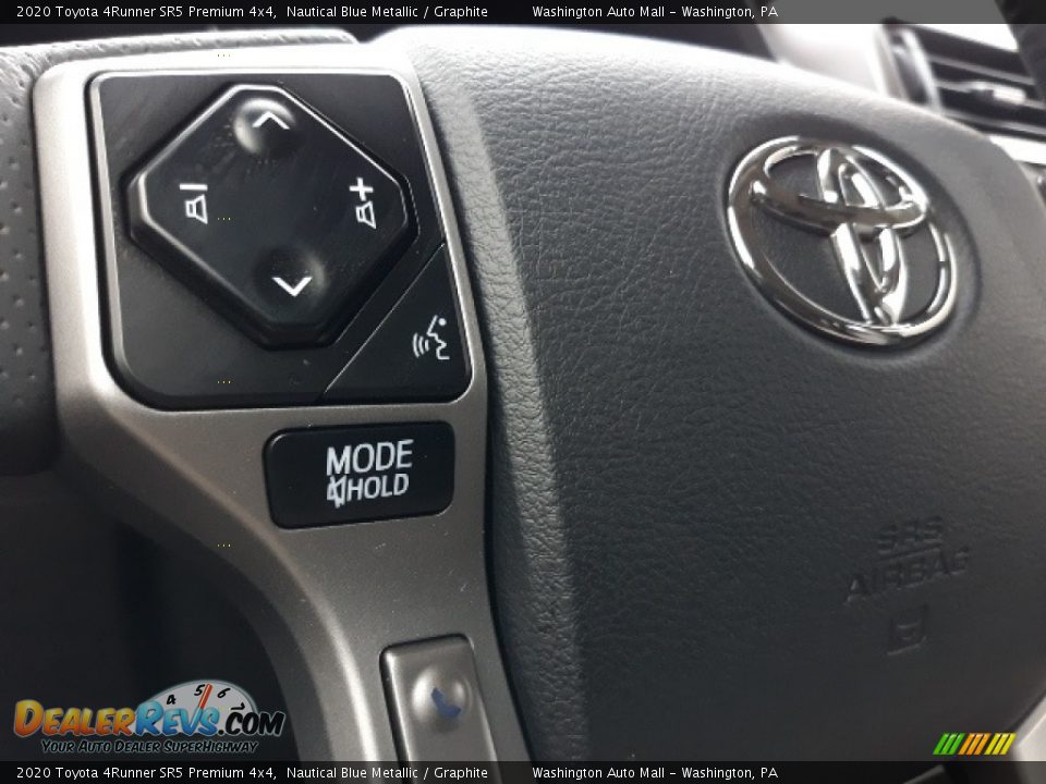2020 Toyota 4Runner SR5 Premium 4x4 Nautical Blue Metallic / Graphite Photo #8