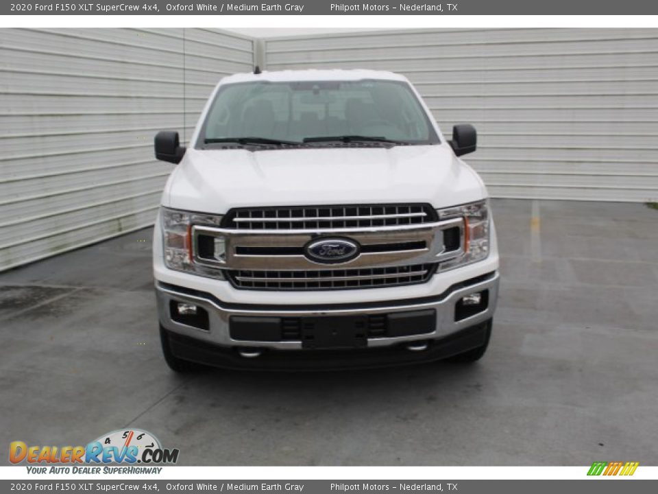 2020 Ford F150 XLT SuperCrew 4x4 Oxford White / Medium Earth Gray Photo #3