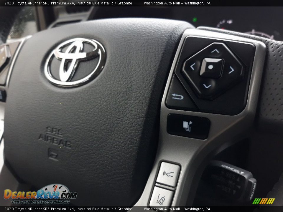 2020 Toyota 4Runner SR5 Premium 4x4 Nautical Blue Metallic / Graphite Photo #9