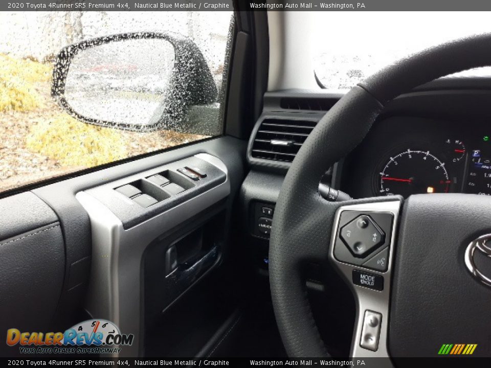 2020 Toyota 4Runner SR5 Premium 4x4 Nautical Blue Metallic / Graphite Photo #10