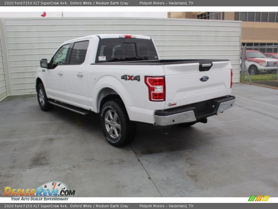 2020 Ford F150 XLT SuperCrew 4x4 Oxford White / Medium Earth Gray Photo #6