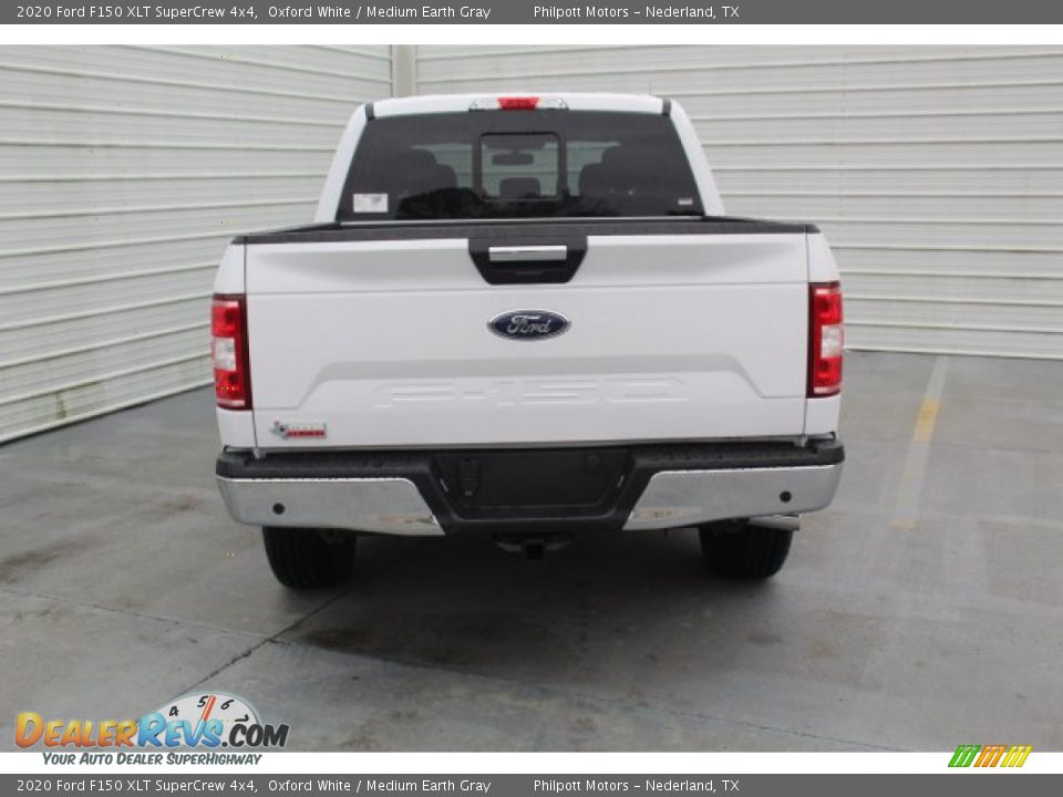 2020 Ford F150 XLT SuperCrew 4x4 Oxford White / Medium Earth Gray Photo #7