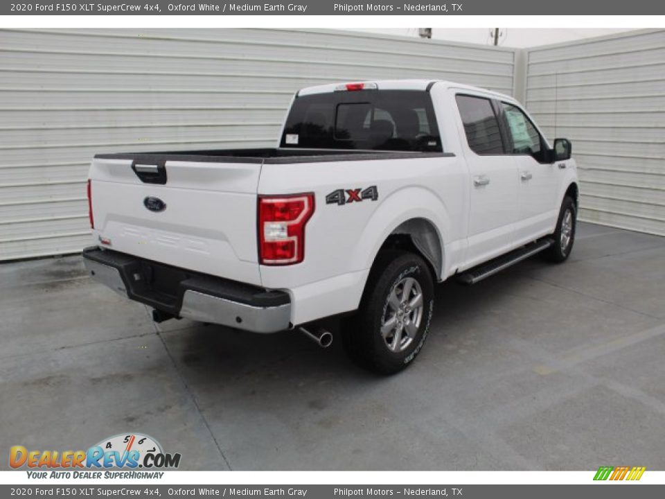 2020 Ford F150 XLT SuperCrew 4x4 Oxford White / Medium Earth Gray Photo #8