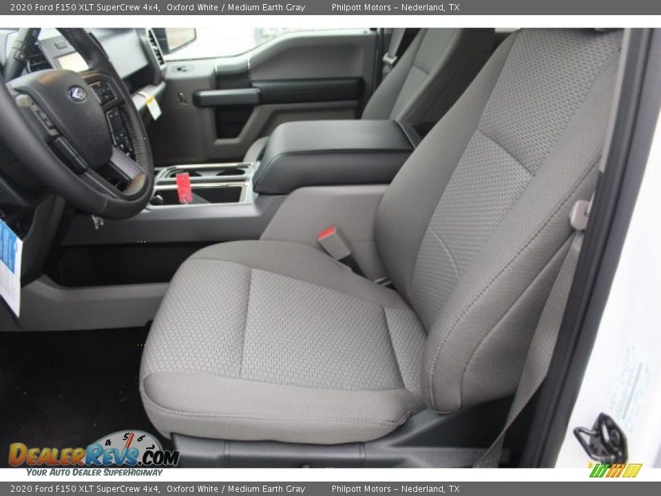 2020 Ford F150 XLT SuperCrew 4x4 Oxford White / Medium Earth Gray Photo #10