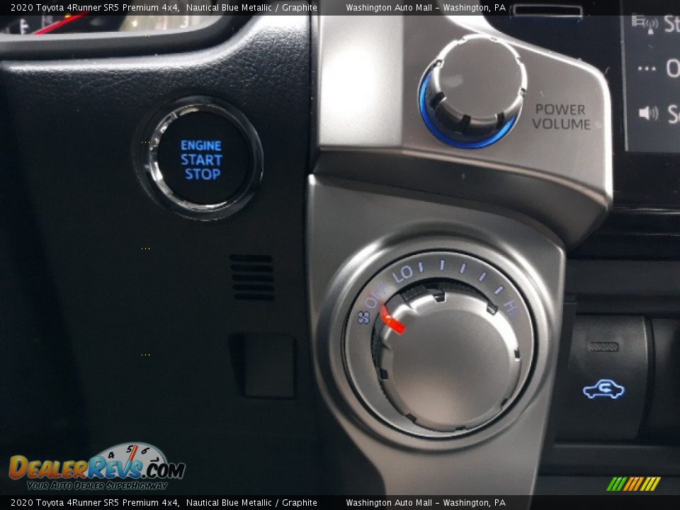 2020 Toyota 4Runner SR5 Premium 4x4 Nautical Blue Metallic / Graphite Photo #15