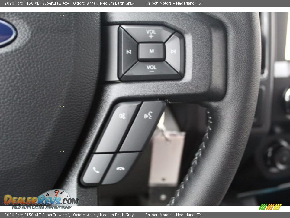 2020 Ford F150 XLT SuperCrew 4x4 Oxford White / Medium Earth Gray Photo #13