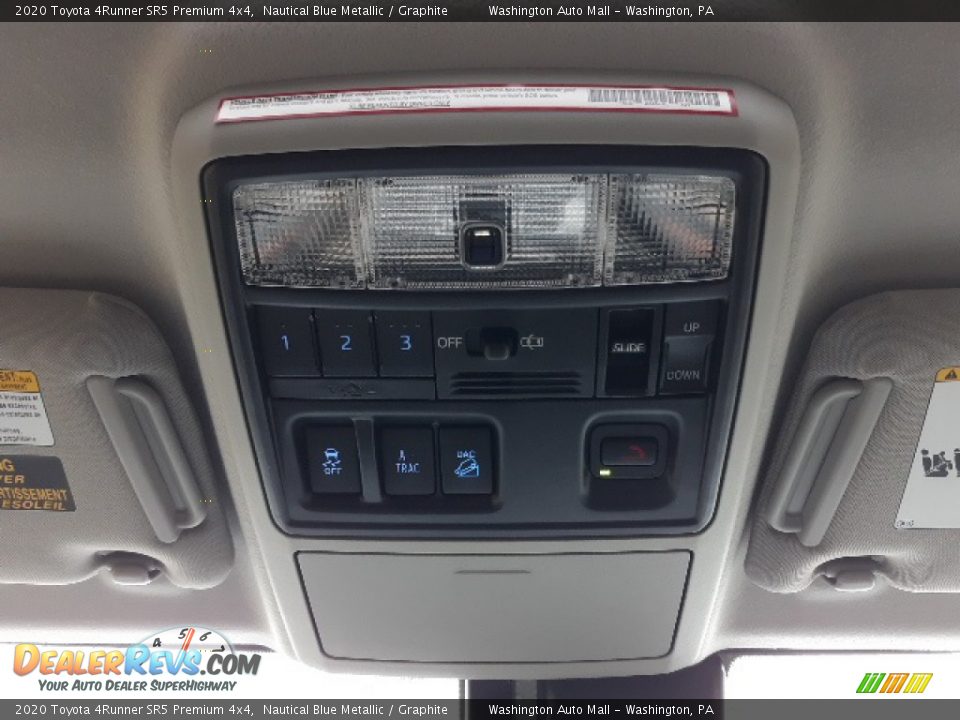 2020 Toyota 4Runner SR5 Premium 4x4 Nautical Blue Metallic / Graphite Photo #16
