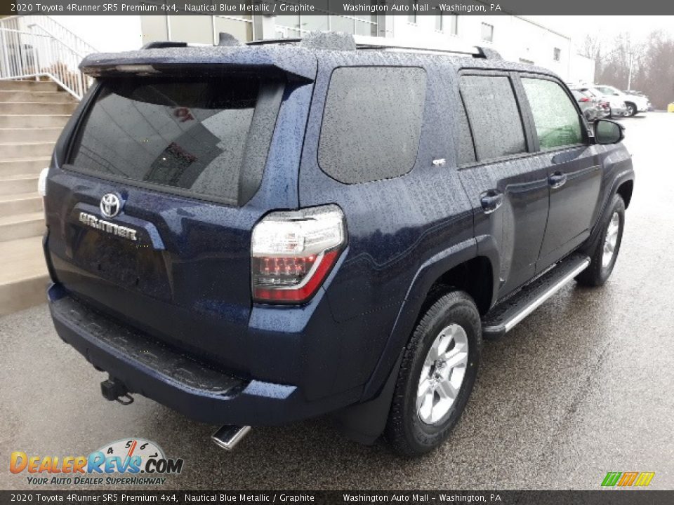 2020 Toyota 4Runner SR5 Premium 4x4 Nautical Blue Metallic / Graphite Photo #21