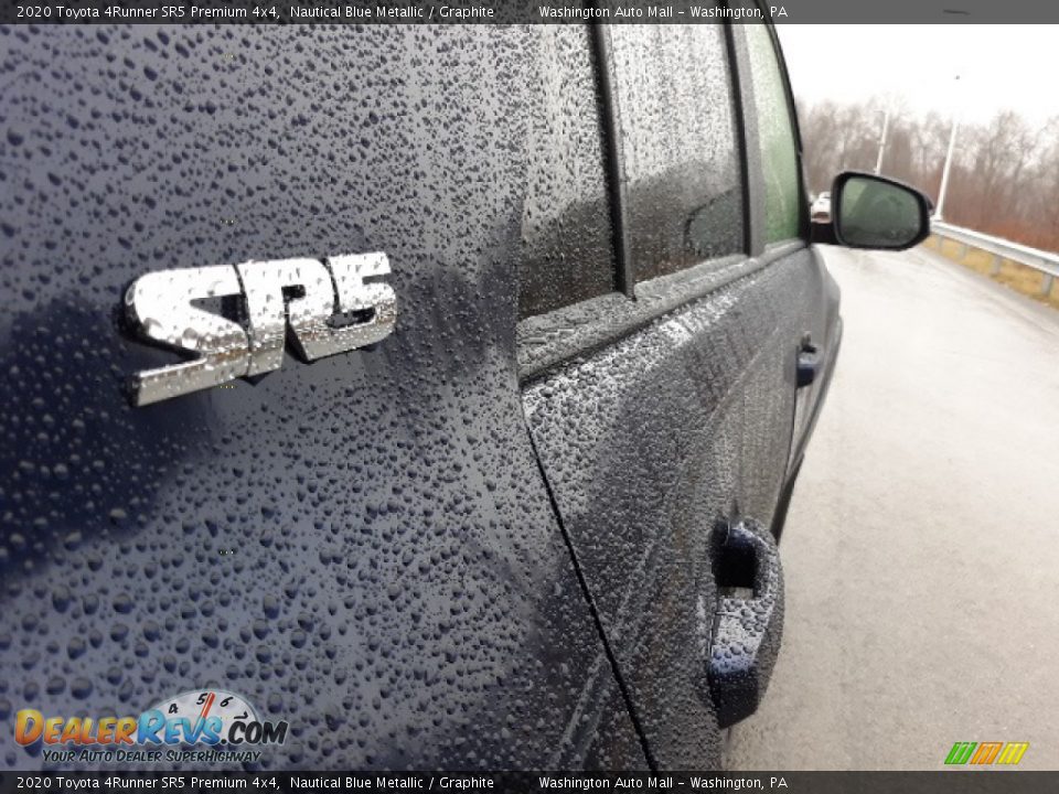 2020 Toyota 4Runner SR5 Premium 4x4 Nautical Blue Metallic / Graphite Photo #22