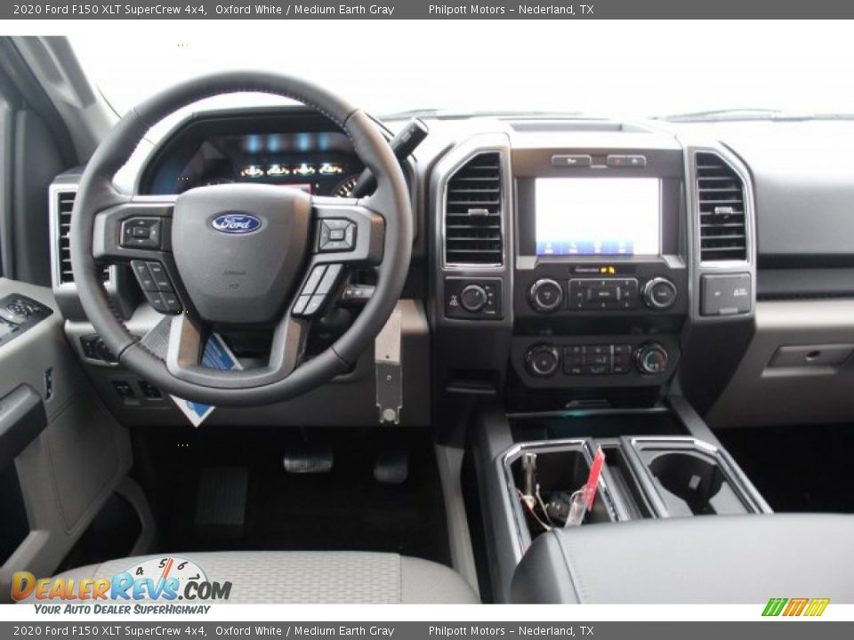 2020 Ford F150 XLT SuperCrew 4x4 Oxford White / Medium Earth Gray Photo #21