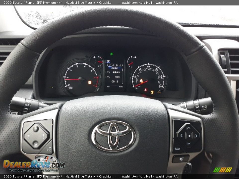 2020 Toyota 4Runner SR5 Premium 4x4 Nautical Blue Metallic / Graphite Photo #29
