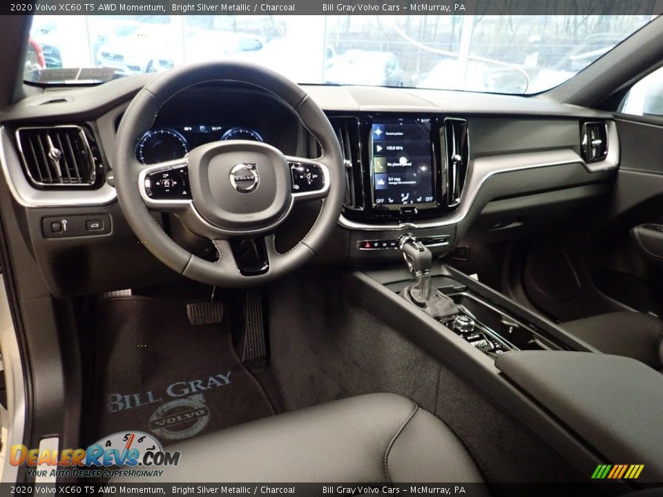 Dashboard of 2020 Volvo XC60 T5 AWD Momentum Photo #9