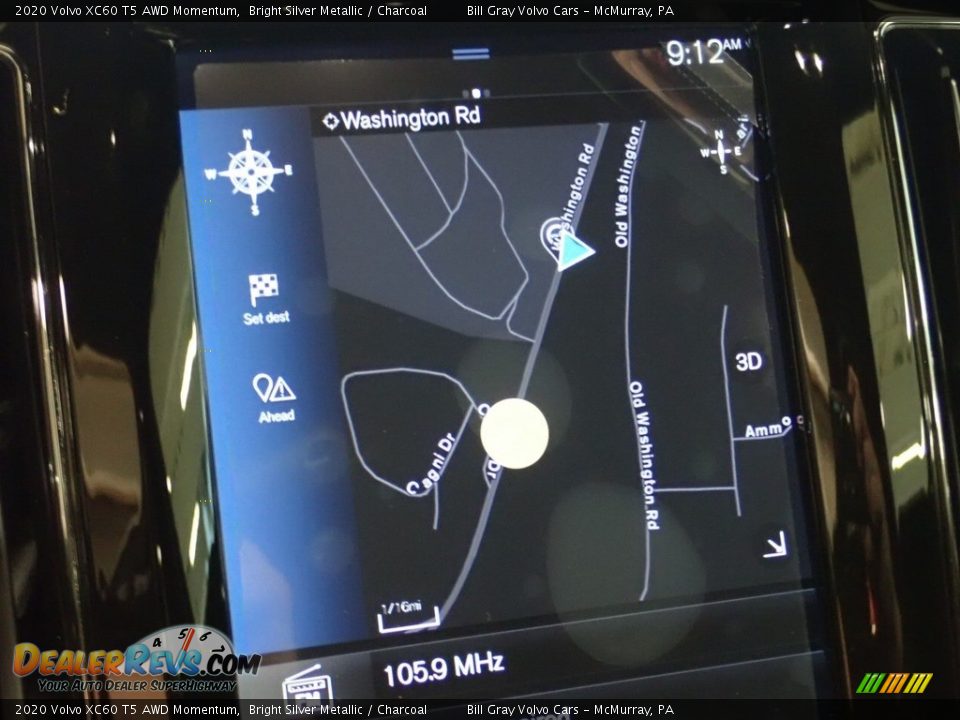 Navigation of 2020 Volvo XC60 T5 AWD Momentum Photo #12