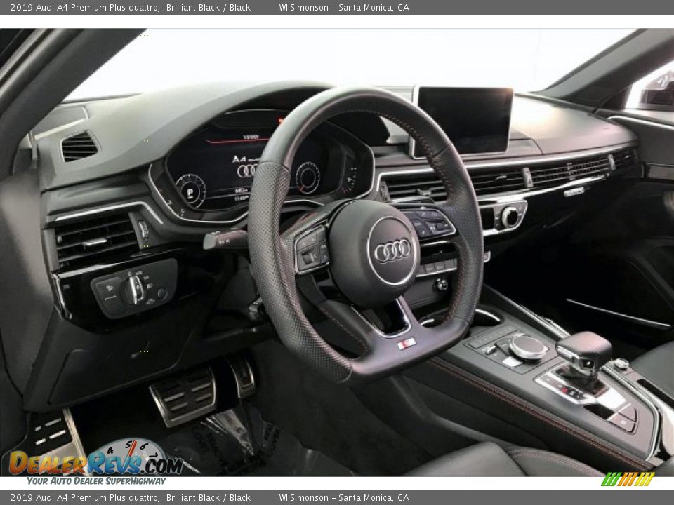 Dashboard of 2019 Audi A4 Premium Plus quattro Photo #22