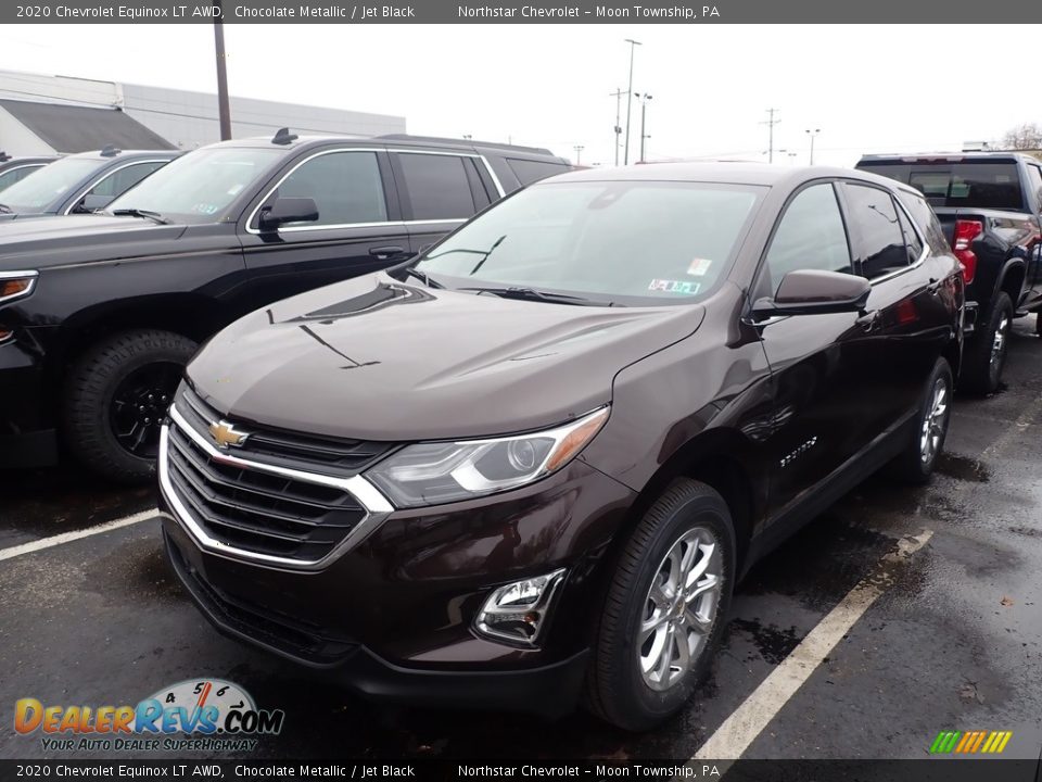 2020 Chevrolet Equinox LT AWD Chocolate Metallic / Jet Black Photo #1