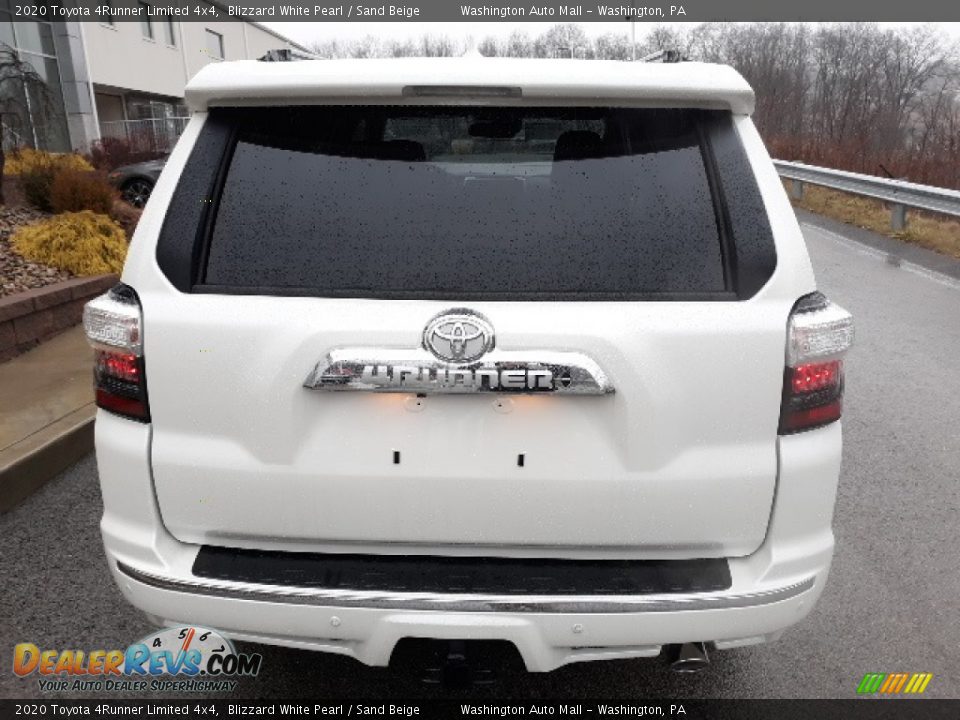 2020 Toyota 4Runner Limited 4x4 Blizzard White Pearl / Sand Beige Photo #18