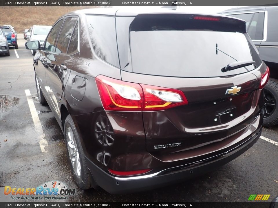 2020 Chevrolet Equinox LT AWD Chocolate Metallic / Jet Black Photo #3