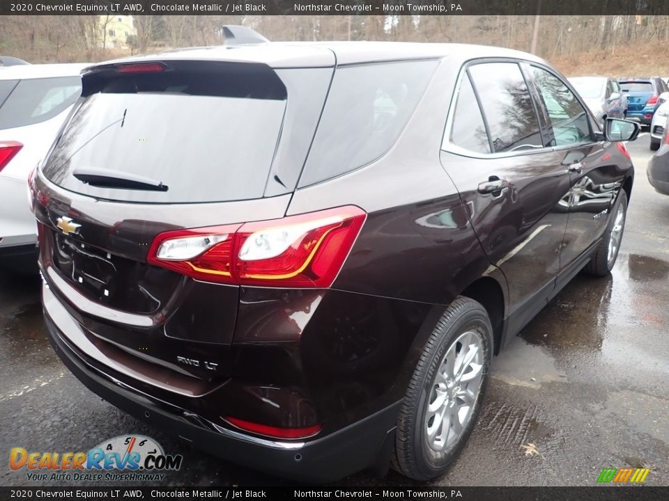 2020 Chevrolet Equinox LT AWD Chocolate Metallic / Jet Black Photo #4