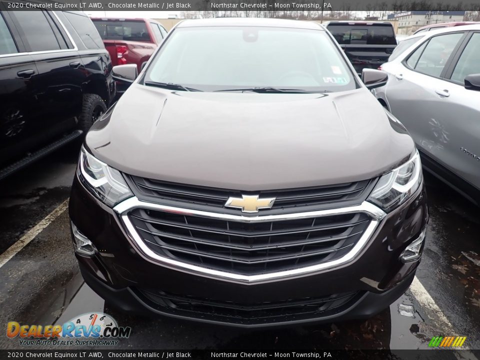 2020 Chevrolet Equinox LT AWD Chocolate Metallic / Jet Black Photo #6