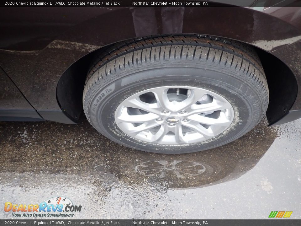 2020 Chevrolet Equinox LT AWD Chocolate Metallic / Jet Black Photo #7