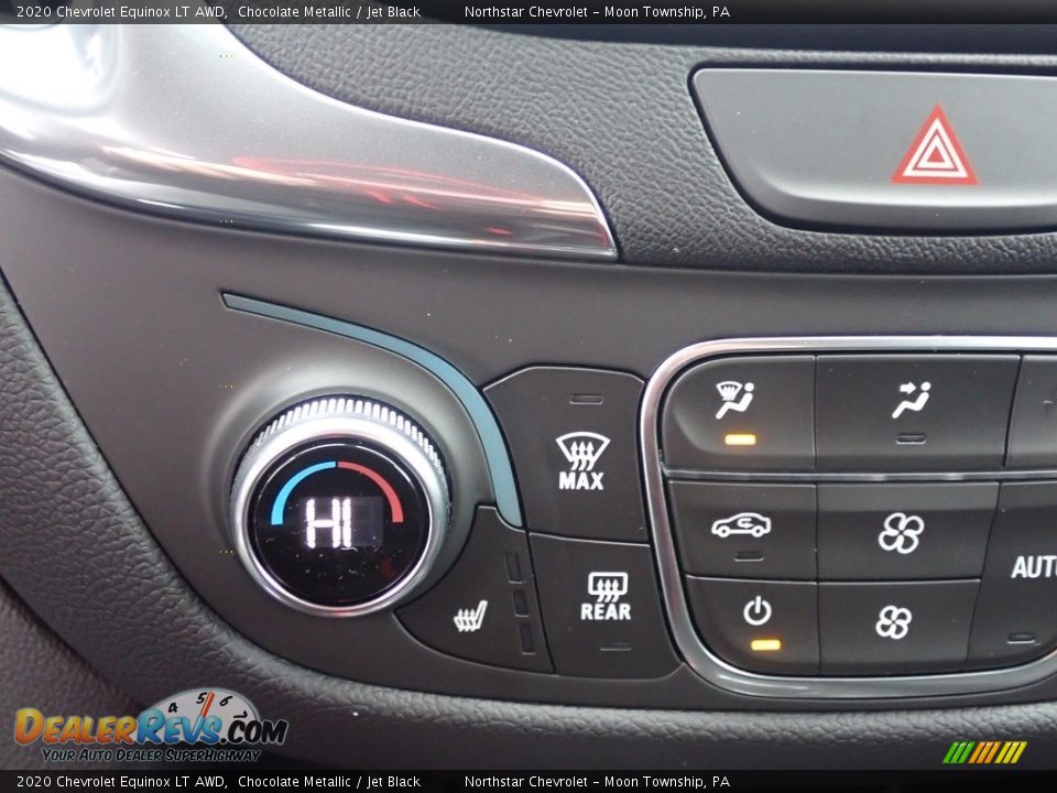 2020 Chevrolet Equinox LT AWD Chocolate Metallic / Jet Black Photo #17