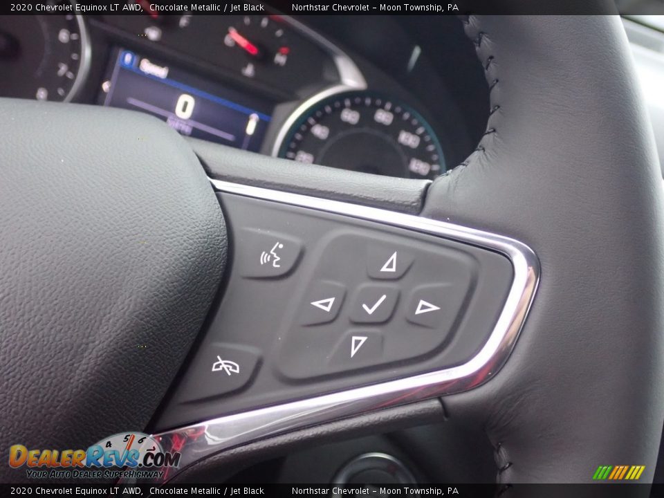 2020 Chevrolet Equinox LT AWD Chocolate Metallic / Jet Black Photo #18
