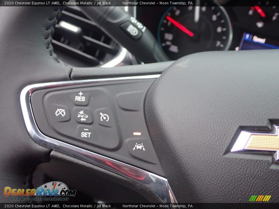 2020 Chevrolet Equinox LT AWD Chocolate Metallic / Jet Black Photo #19