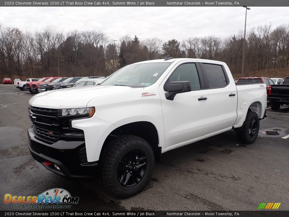 2020 Chevrolet Silverado 1500 LT Trail Boss Crew Cab 4x4 Summit White / Jet Black Photo #1