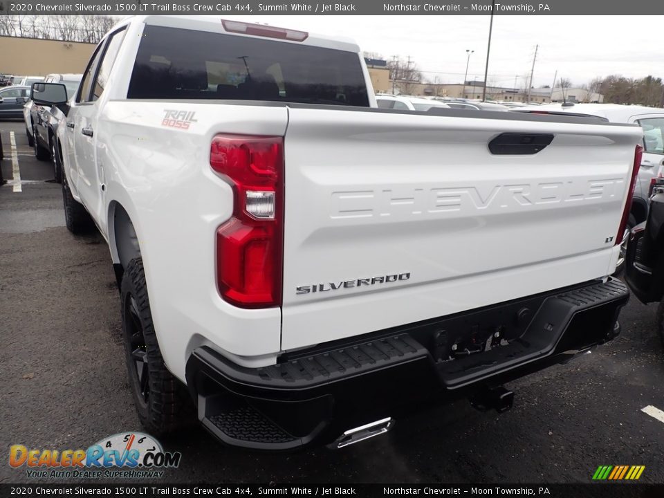 2020 Chevrolet Silverado 1500 LT Trail Boss Crew Cab 4x4 Summit White / Jet Black Photo #4