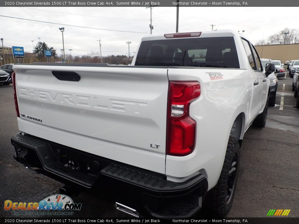 2020 Chevrolet Silverado 1500 LT Trail Boss Crew Cab 4x4 Summit White / Jet Black Photo #6