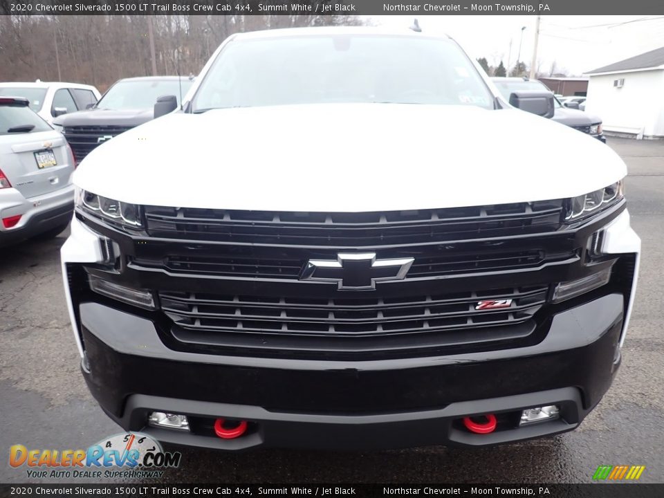 2020 Chevrolet Silverado 1500 LT Trail Boss Crew Cab 4x4 Summit White / Jet Black Photo #8