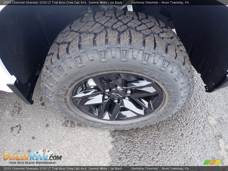 2020 Chevrolet Silverado 1500 LT Trail Boss Crew Cab 4x4 Summit White / Jet Black Photo #9