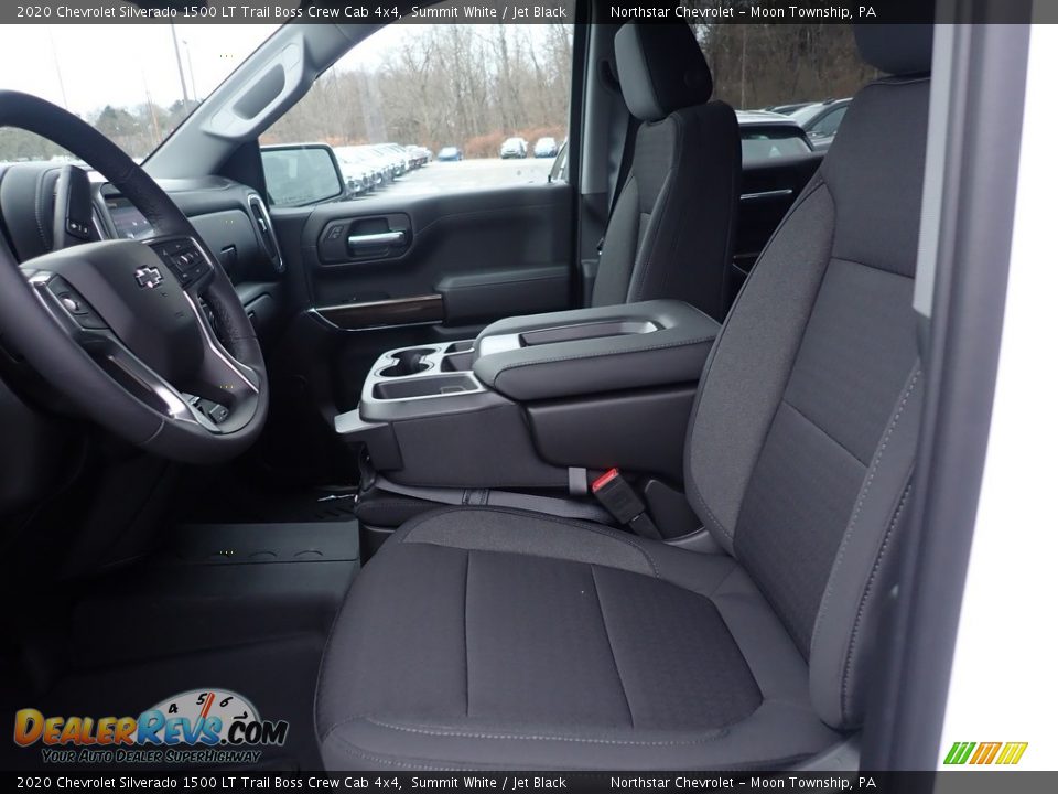 2020 Chevrolet Silverado 1500 LT Trail Boss Crew Cab 4x4 Summit White / Jet Black Photo #14