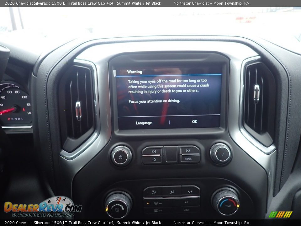 2020 Chevrolet Silverado 1500 LT Trail Boss Crew Cab 4x4 Summit White / Jet Black Photo #17