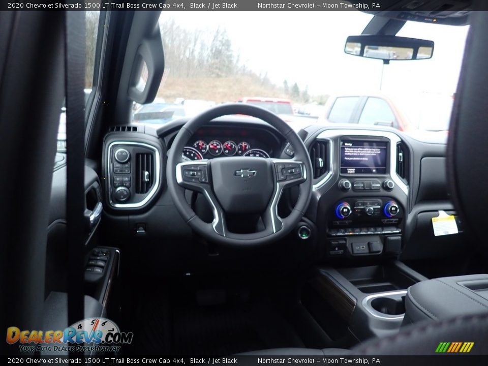 2020 Chevrolet Silverado 1500 LT Trail Boss Crew Cab 4x4 Black / Jet Black Photo #13