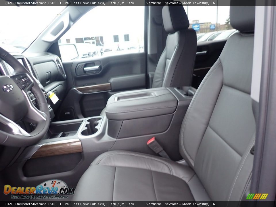 2020 Chevrolet Silverado 1500 LT Trail Boss Crew Cab 4x4 Black / Jet Black Photo #15