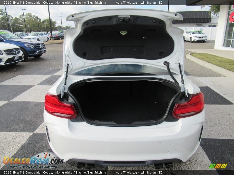 2019 BMW M2 Competition Coupe Alpine White / Black w/Blue Stitching Photo #5