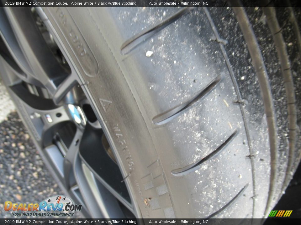 2019 BMW M2 Competition Coupe Alpine White / Black w/Blue Stitching Photo #8