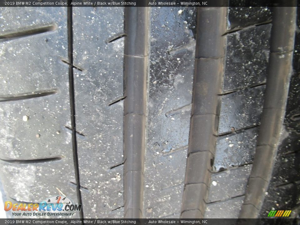 2019 BMW M2 Competition Coupe Alpine White / Black w/Blue Stitching Photo #10