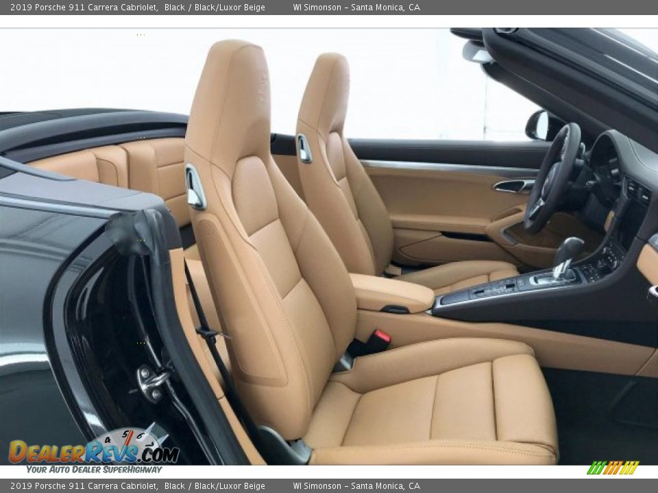 Front Seat of 2019 Porsche 911 Carrera Cabriolet Photo #6