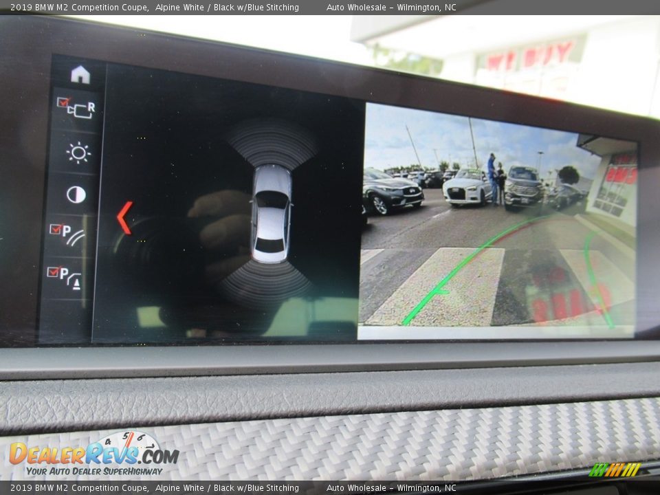 2019 BMW M2 Competition Coupe Alpine White / Black w/Blue Stitching Photo #18