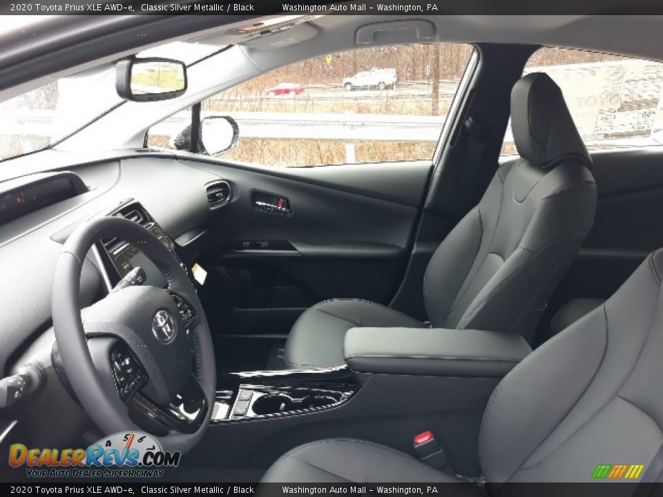 2020 Toyota Prius XLE AWD-e Classic Silver Metallic / Black Photo #4