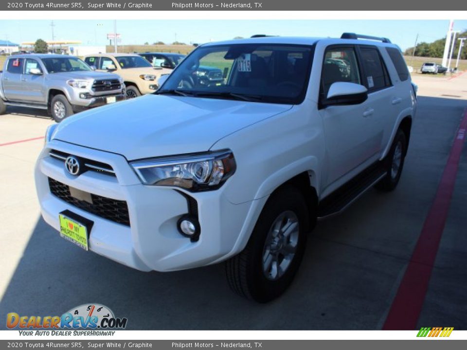 2020 Toyota 4Runner SR5 Super White / Graphite Photo #4